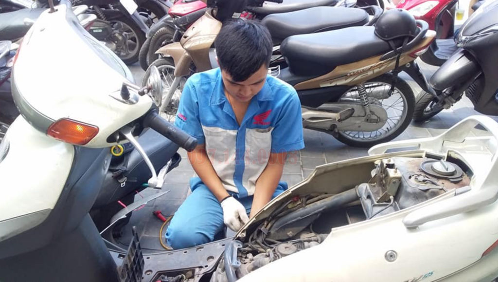 thay ruột xe máy đà nẵng