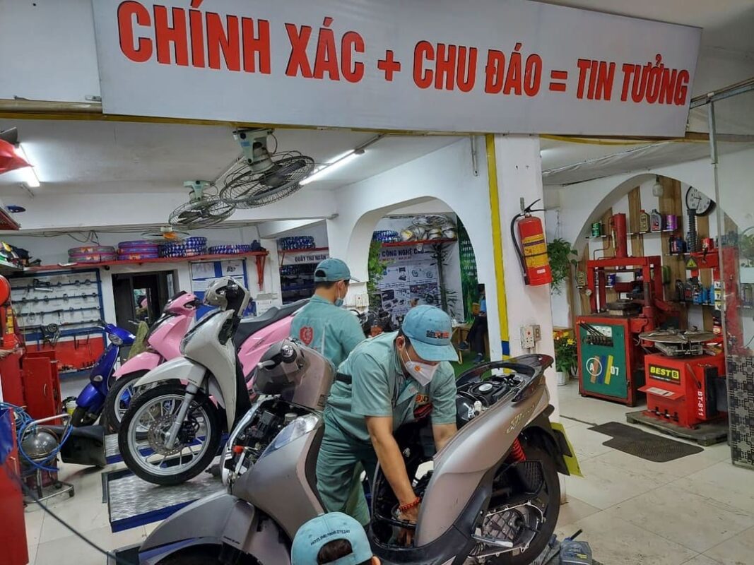 sửa xe máy lưu động quận cẩm lệ chuyên nghiệp