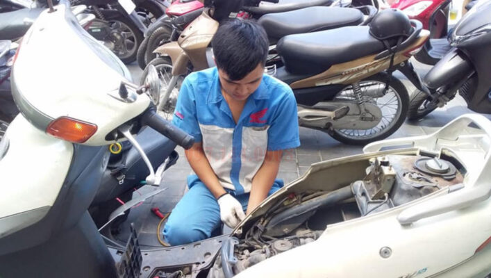 cứu hộ xe máy quận hải châu