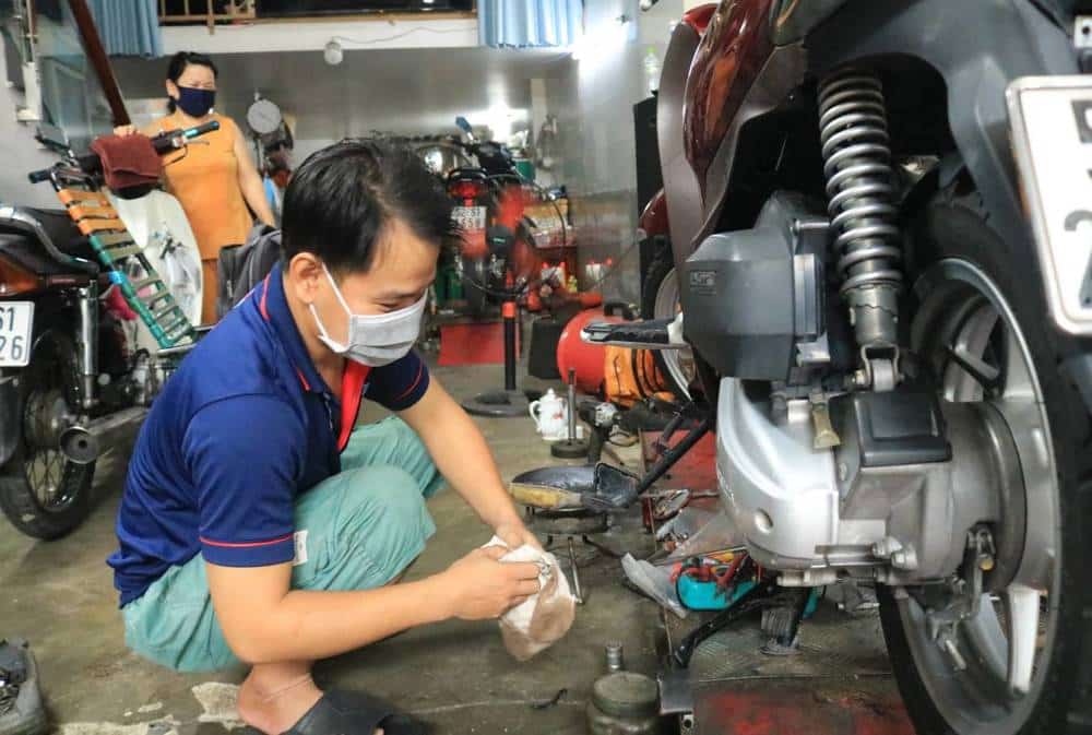sửa xe máy quận hải châu giá rẻ
