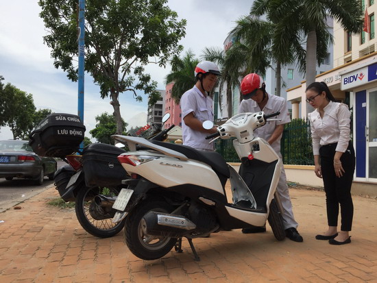 sửa xe máy lưu động quận hoàng sa uy tín