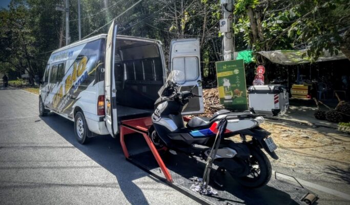 cứu hộ xe hayabusa đà nẵng