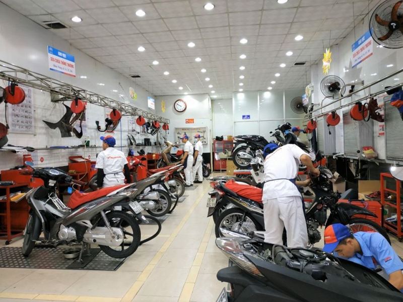 sửa xe máy lưu động quận liên chiểu uy tín