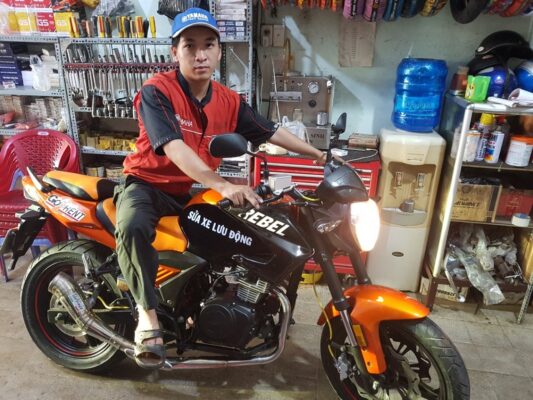 cứu hộ xe rebel đà nẵng