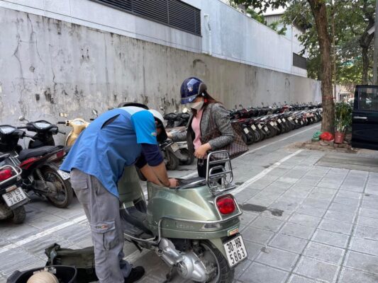 vá xe máy quận hòa vang
