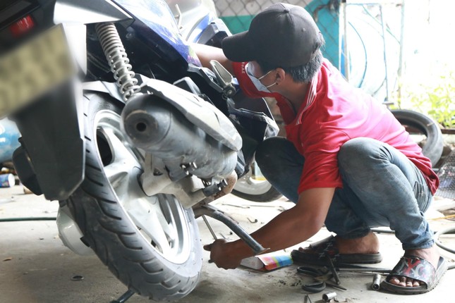 vá xe máy quận thanh khê