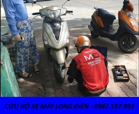 cứu hộ xe máy long điền