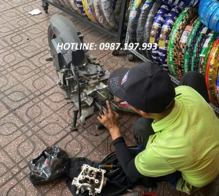dịch vụ sửa xe máy thốt nốt
