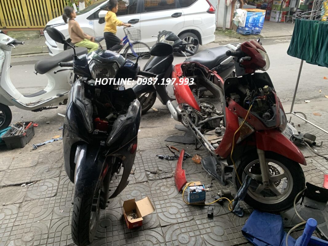 dịch vụ cứu hộ xe máy long điền