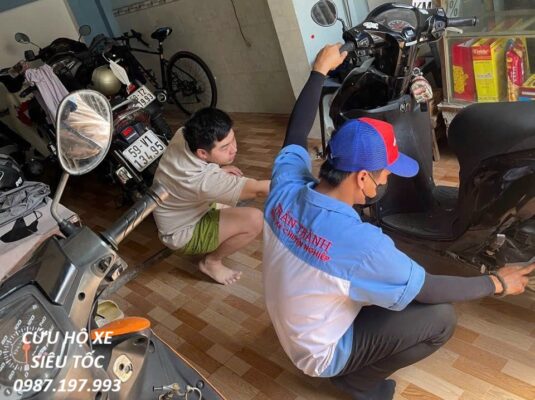 cứu hộ xe máy đất đỏ