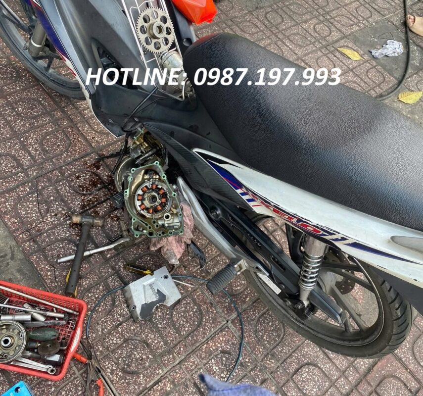 sửa xe máy bình thủy