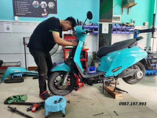 dịch vụ thay ruột xe máy bắc tân uyên chuyên nghiệp
