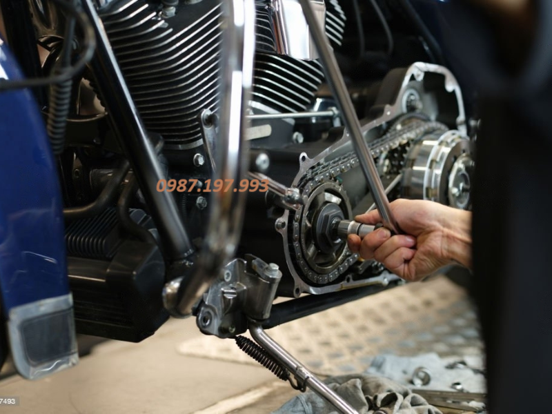 dịch vụ sửa xe máy bàu bàng uy tín