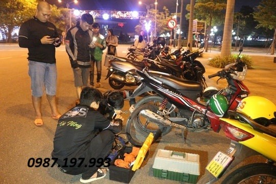 dịch vụ sửa xe máy bến cát bình dương