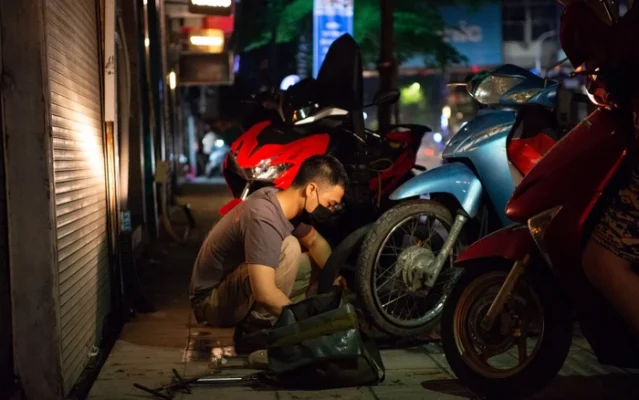 dịch vụ cứu hộ xe máy honda bình dương