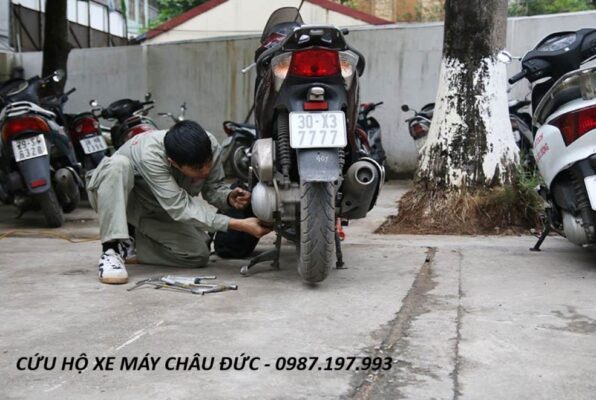 cứu hộ xe máy châu đức