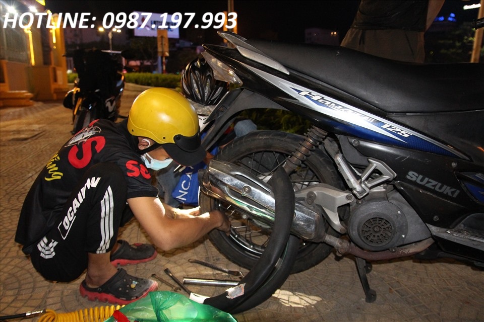cứu hộ xe máy côn đảo