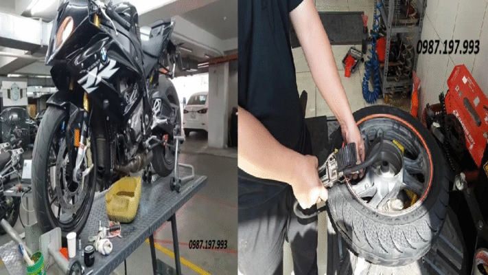 thay ruột xe máy thuận an vá xe máy tại nhà