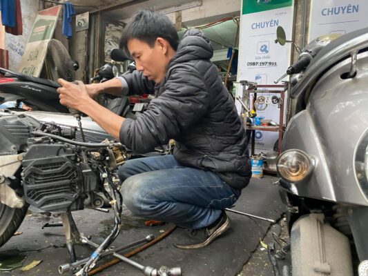 dịch vụ sửa xe máy lưu động thuận an chuyên nghiệp