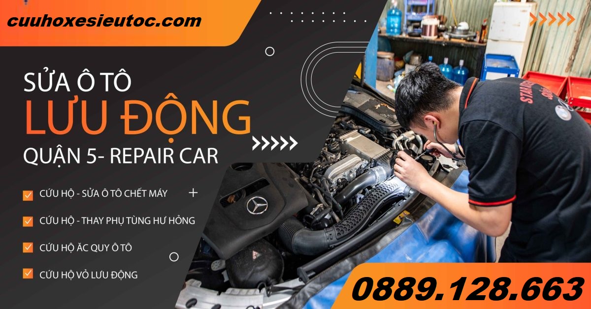 cứu hộ ắc quy ô tô quận 5