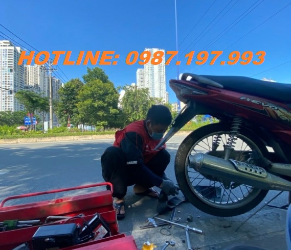 vá vỏ xe máy tại côn đảo thay ruột xe máy tận nơi