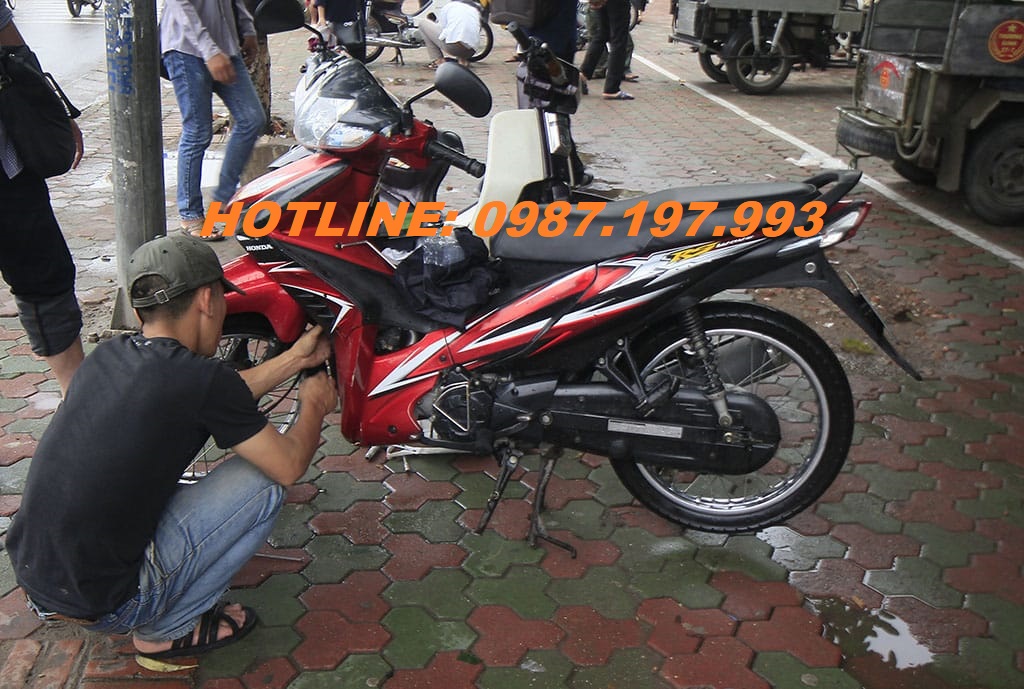 thay ruột xe máy tại xuyên mộc