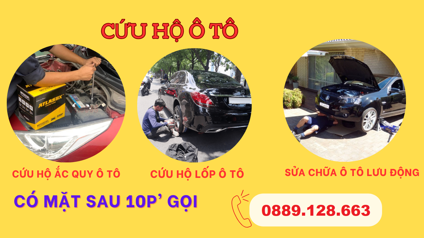 vá vỏ xe ô tô tphcm cứu hộ lốp tphcm