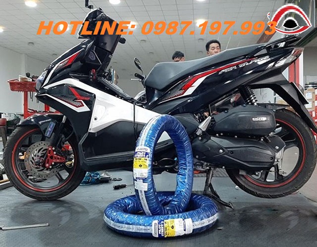 vá vỏ xe máy tại thới lai