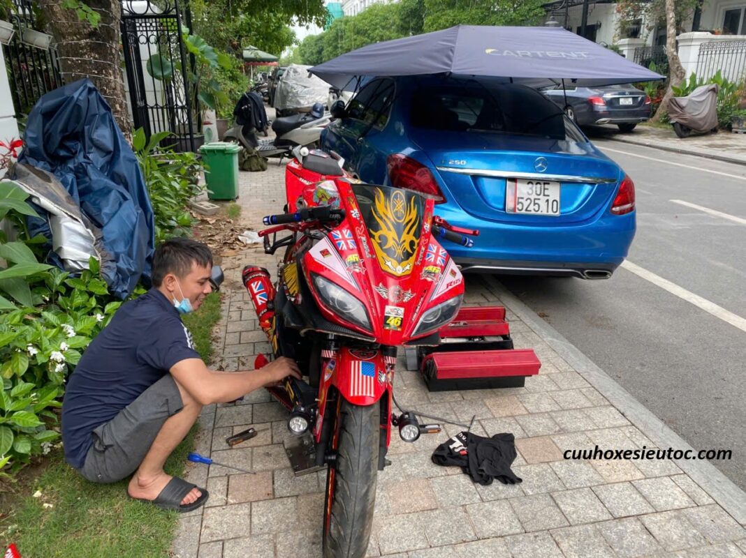 cứu hộ xe máy quận hà đông giá rẻ