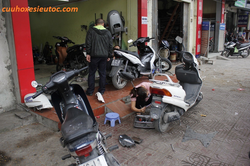 cứu hộ xe máy quận cầu giấy giá rẻ