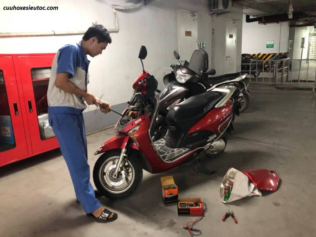 cứu hộ xe máy đống đa giá rẻ