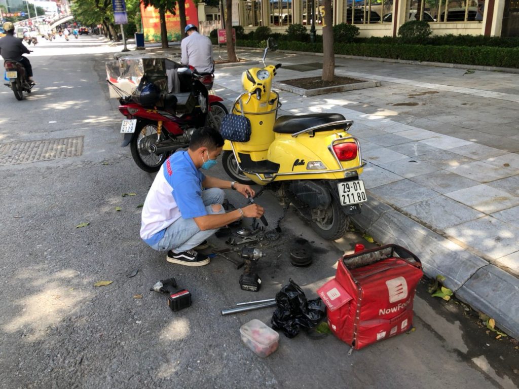 cứu hộ xe máy huyện phú xuyên