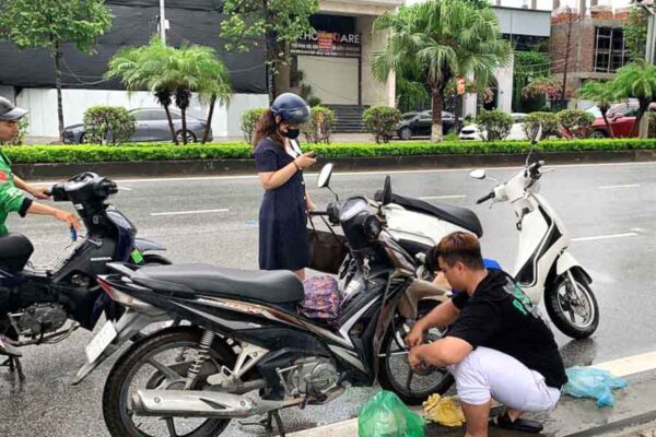 cứu hộ xe máy huyện thạch thất giá rẻ