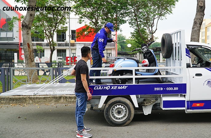 cứu hộ xe máy huyện mê linh