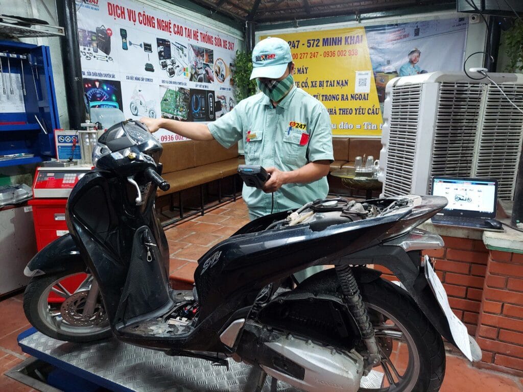 cứu hộ xe máy huyện thanh trì 24/24