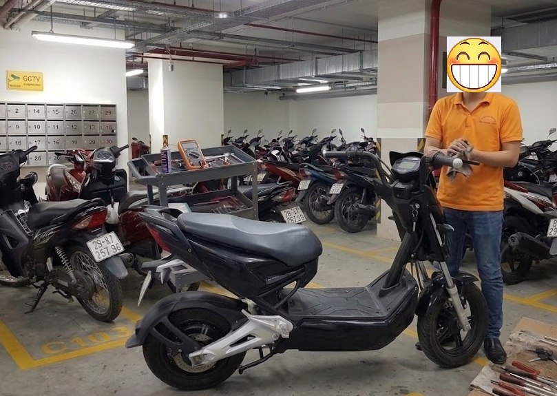 Sửa Xe Đạp Điện Tại Chelsea Park Cầu Giấy