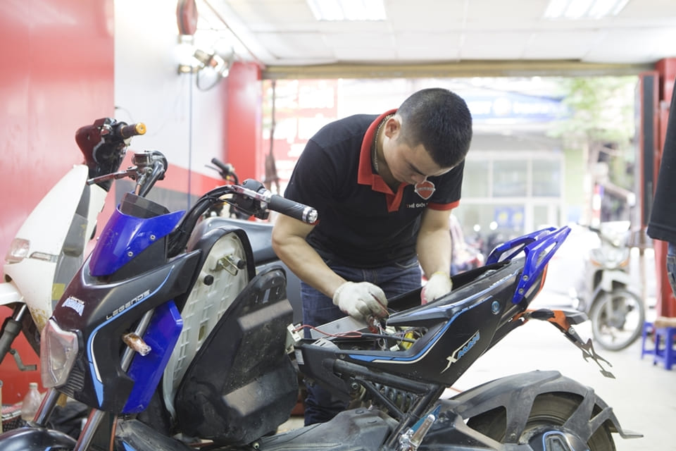 sửa xe đạp điện hà nội tại nhà