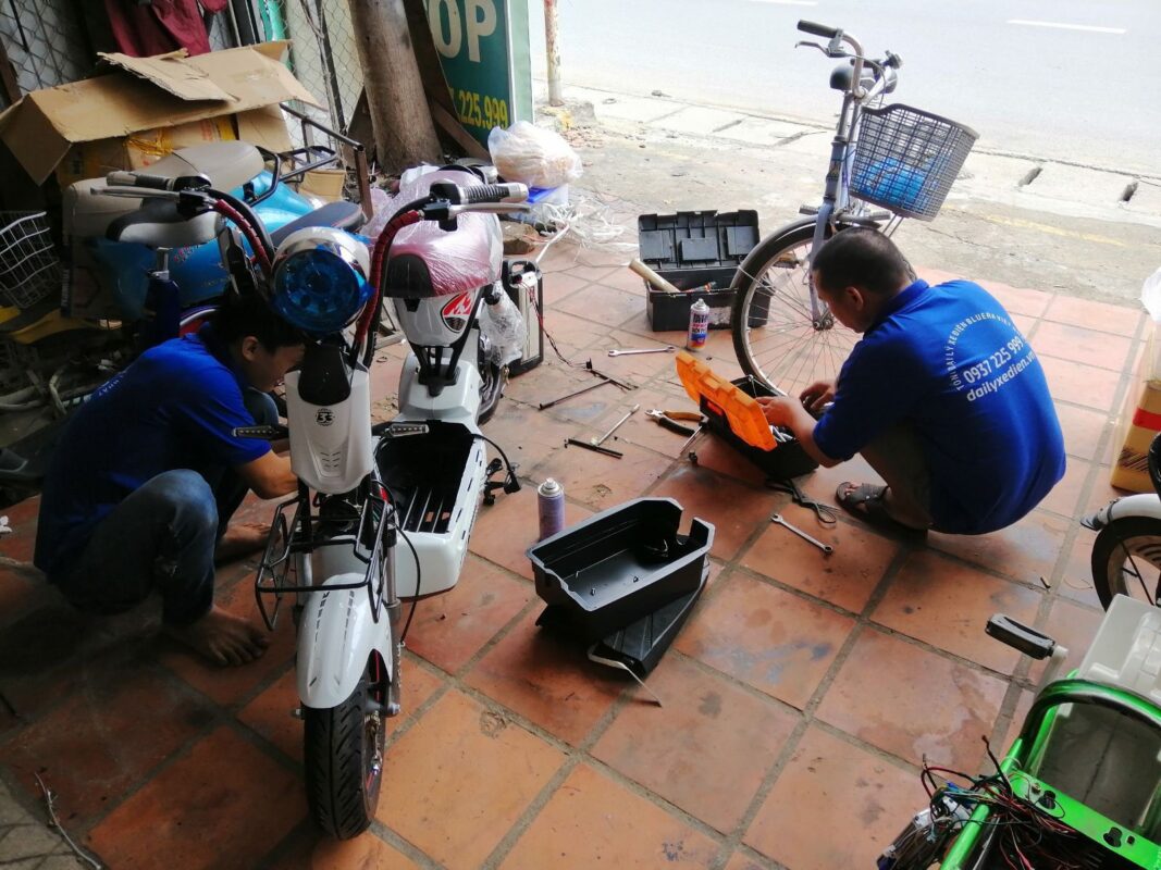 sửa xe đạp điện bắc từ liêm lưu động 24/7