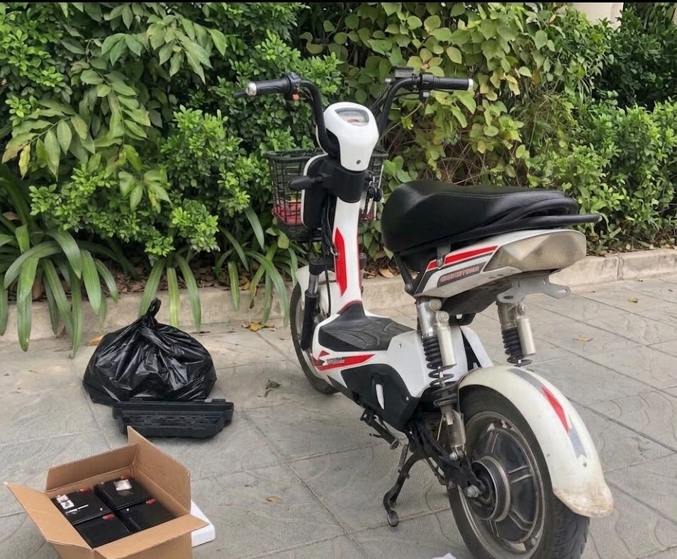 sửa xe đạp điện tại Hateco Đống Đa