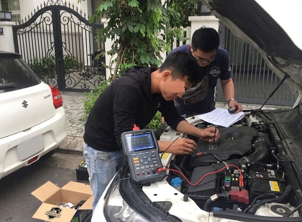 sửa ô tô bị tắt máy đột ngột khí đang chạy