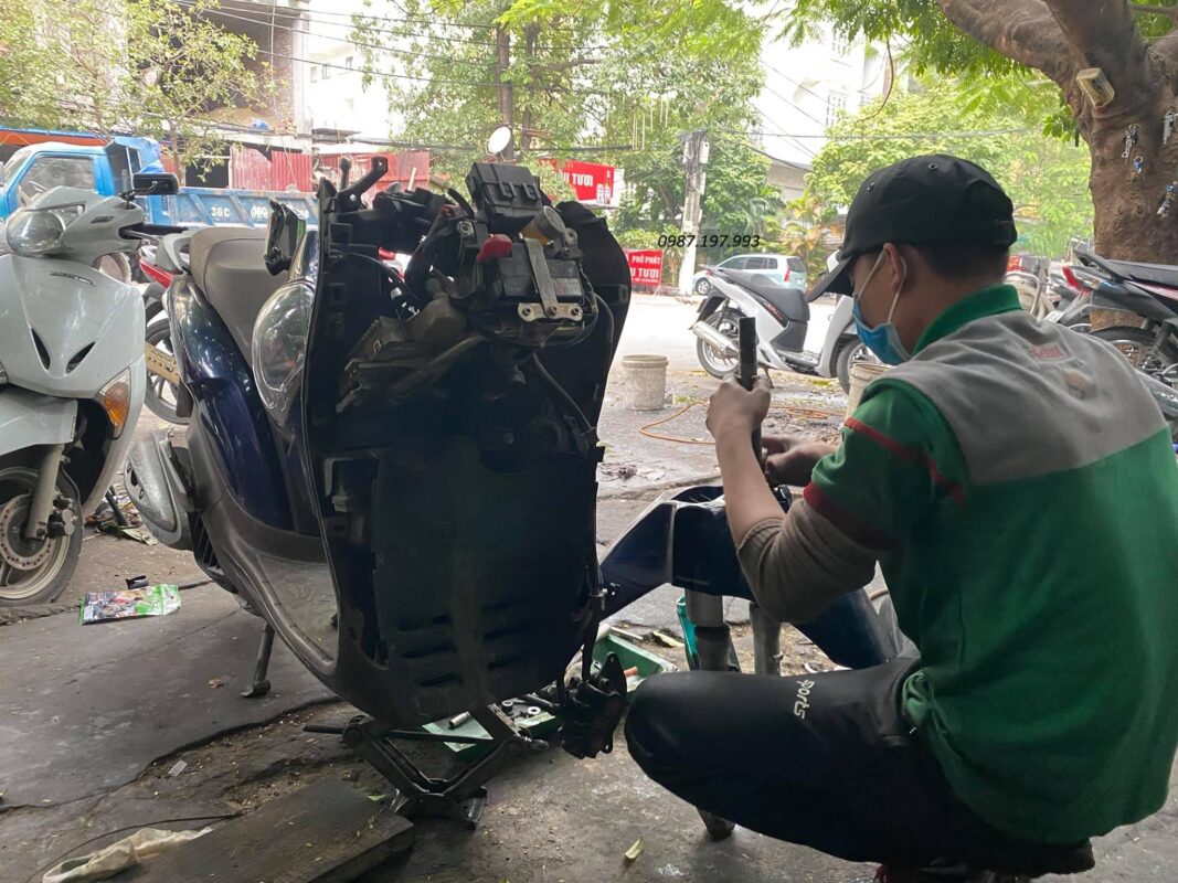 sửa xe máy thủ dầu một