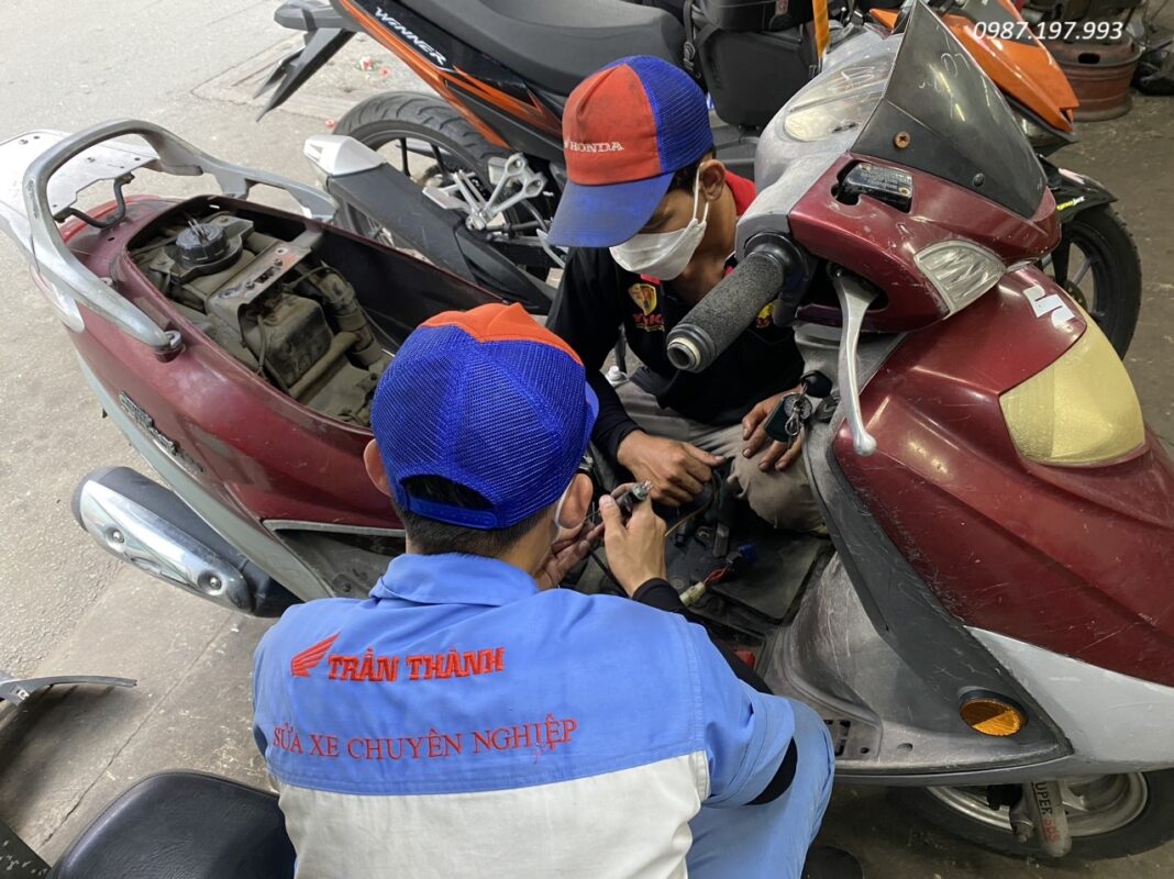 sửa xe máy cần thơ dịch vụ sửa xe máy lưu động uy tín