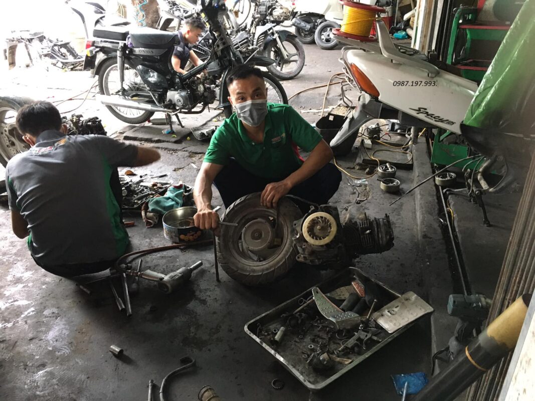 dịch vụ sửa xe máy lưu động thuận an uy tín