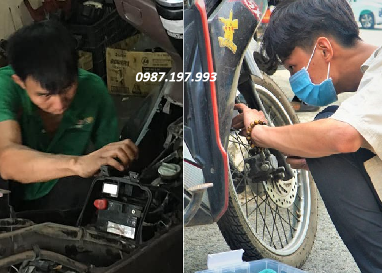 dịch vụ sửa xe máy vũng tàu lưu động