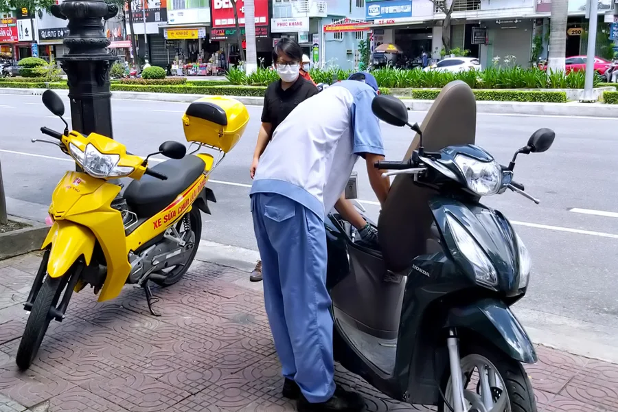 cứu hộ xe máy tại quận Ngũ Hành Sơn chuyên nghiệp