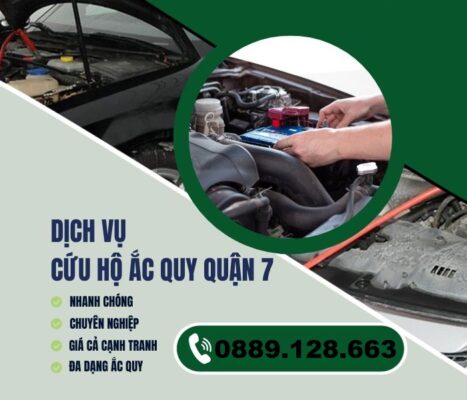 cứu hộ ắc quy ô tô quận 7 tận nơi