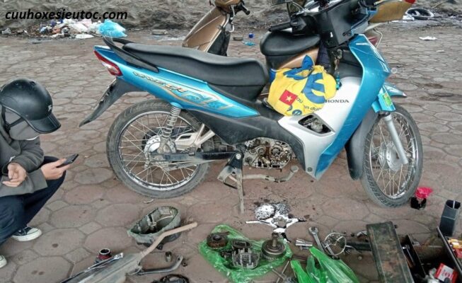 cứu hộ xe máy huyện ba vì giá rẻ