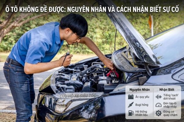 nguyên nhân khiến ô tô không đề được
